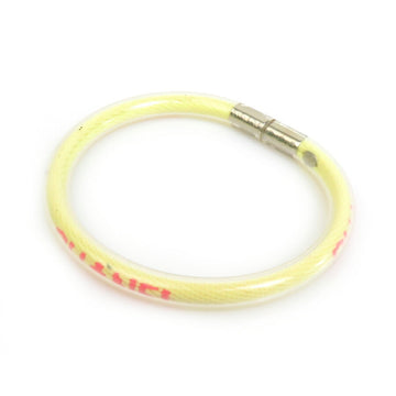 CHANEL Bracelet PVC Yellow Women's h30273f