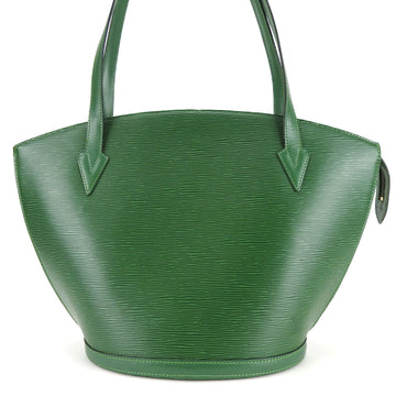 LOUIS VUITTON Tote Bag Saint Jacques Long Shoulder M52334 Epi Leather Borneo Green Women's