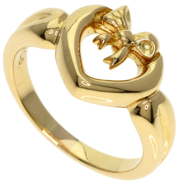 TIFFANY Heart with Bowl Ring, 18K Yellow Gold, Women's, &Co.