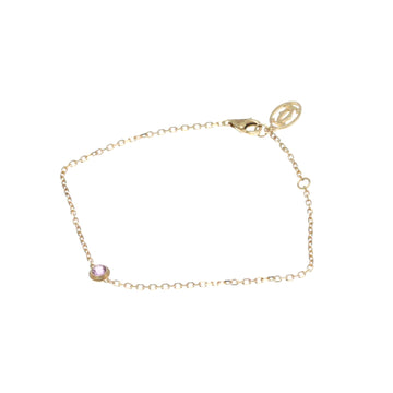 CARTIER Saphirs Legers De  Pink Gold [18K] Sapphire Charm Bracelet Pink Gold