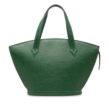 LOUIS VUITTON Epi Saint Jacques Handbag Tote Bag M52274 Borneo Green Leather Women's