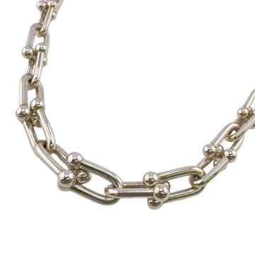 TIFFANY&Co.  Hardware Graduated Link 925 103.8g Necklace Silver Women's Z0005210