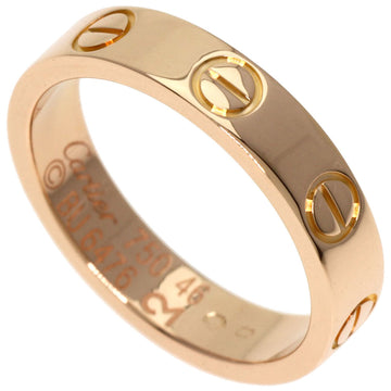 CARTIER Love Ring #46 Ring, 18K Pink Gold, Women's,