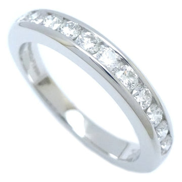 TIFFANY&Co.  Half Circle Diamond Ring 11 Diamonds Pt950 Platinum 291385