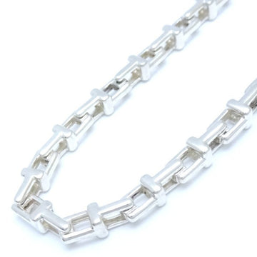 TIFFANY&Co.  T-Chain Necklace 50cm Silver 925 291645