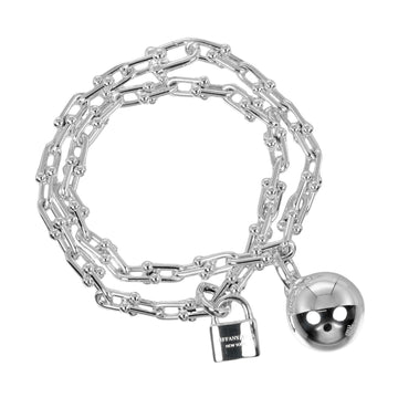TIFFANY & Co. Hardware Small Wrap Bracelet, 925 Silver, Approx. 1.7 oz [45.6 g], I132724079