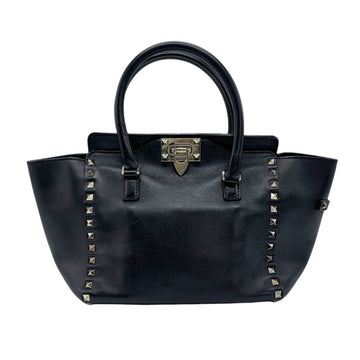 VALENTINO GARAVANI Garavani handbag shoulder bag leather black z0689