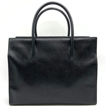 CELINE handbag shoulder bag with strap 2way black leather ladies M94
