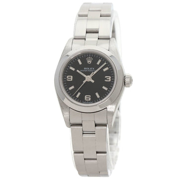 ROLEX 76080 Oyster Perpetual 369 Watch Stainless Steel/SS Ladies