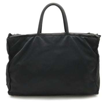 PRADA Tote Bag Handbag Nylon NERO Black