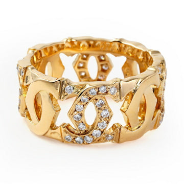 CARTIER Entrelace K18YG Yellow Gold Ring