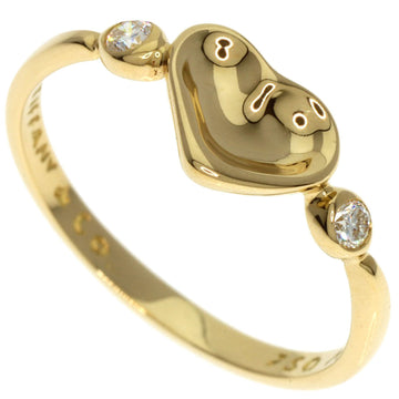 TIFFANY Heart Diamond Ring, 18K Yellow Gold, Women's, &Co.
