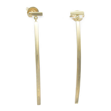 TIFFANY&CO T-bar Pierced earrings Pierced earrings Gold K18PG[Rose Gold] Gold