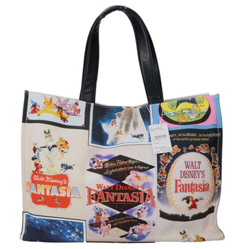STELLA MCCARTNEY 700202WP0048 Disney Fantasia Canvas Tote Bag White Multicolor Women's