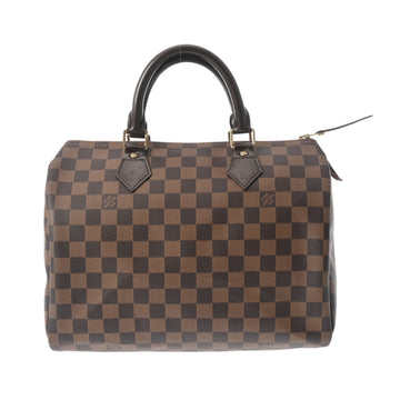 LOUIS VUITTON Damier Speedy 30 Brown N41531 Unisex Canvas Handbag