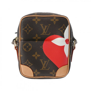 LOUIS VUITTON Monogram Game On Collection Panam Set Brown M57450 Women's Canvas Shoulder Bag