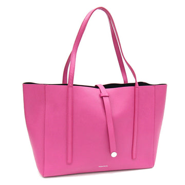 TIFFANY Tote Bag Pink Leather Shoulder Shocking Women's &CO