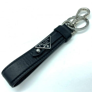 PRADA Leather Key Ring 2PP68T  Black