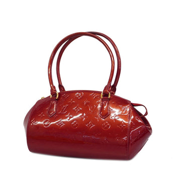 LOUIS VUITTON Shoulder Bag Vernis Sherwood PM M91494 Pomme d'Amour Ladies