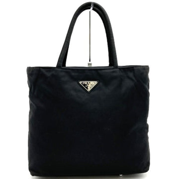 PRADA Tote Bag Handbag Triangle Plate Black Nylon Women's IT2Q44OYBK1S