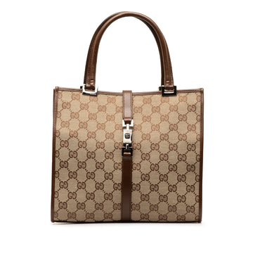 GUCCI GG Canvas Jackie Tote Tote Bag