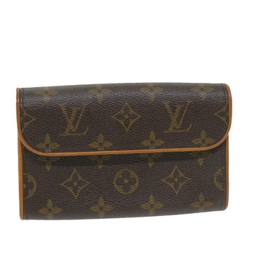 LOUIS VUITTON Monogram Pochette Florentine Waist bag M51855 LV Auth ar10600B