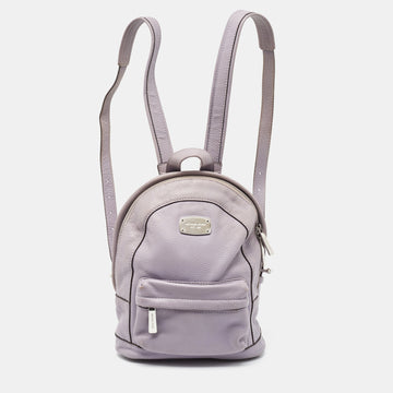 MICHAEL MICHAEL KORS Lavender Leather Mini Backpack