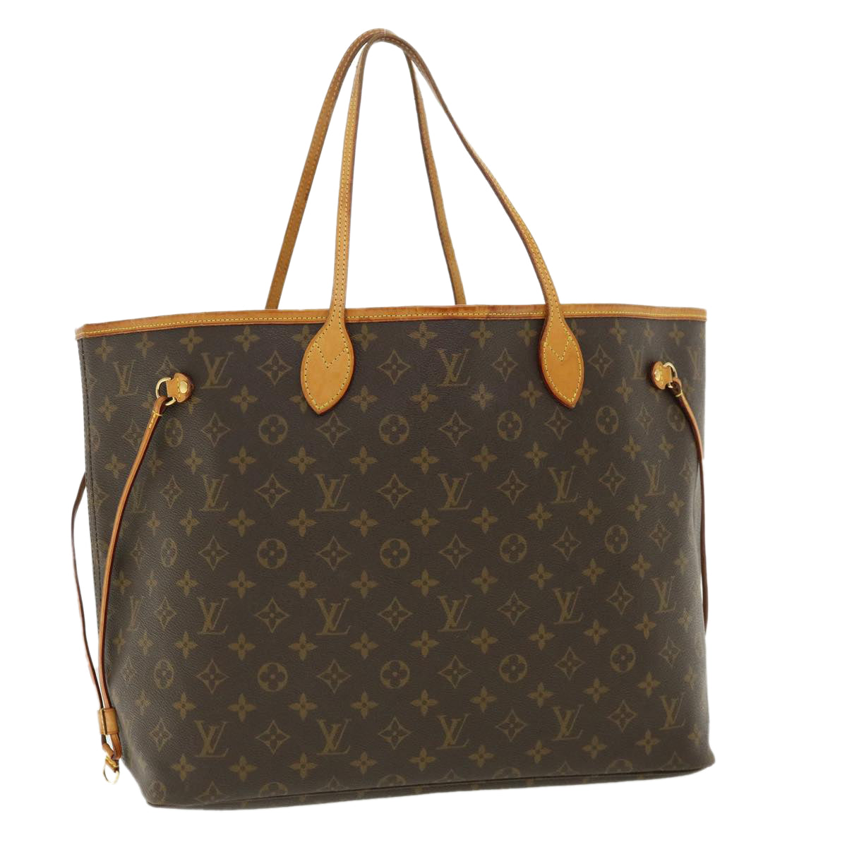 Shop Louis Vuitton NEVERFULL Unisex Leather Elegant Style Shoulder Bags  (M46786) by からんからん