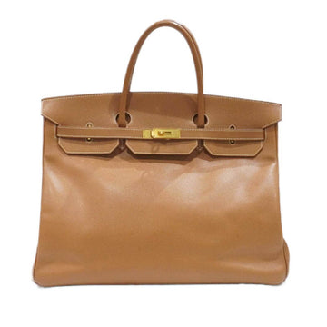 HERMES [] Birkin 40 handbag Gold [G fitting] Couchbel  E engraved Women's Men's