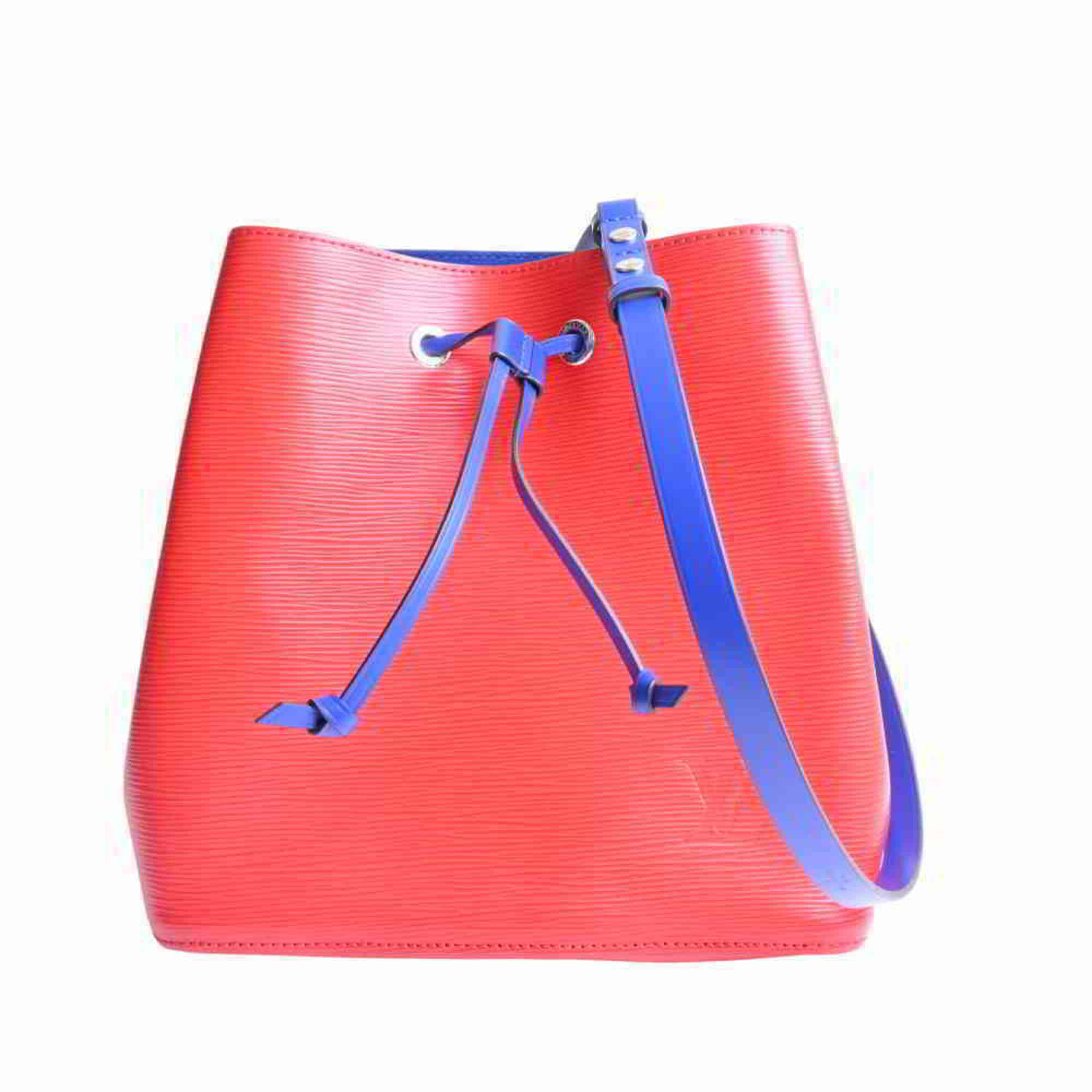 Louis Vuitton Epi Neonoe Bicolor Shoulder Bag Red/Blue Leather