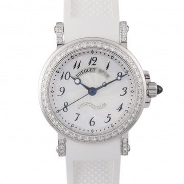 BREGUET Marine MOP Mother of Pearl 8818BB/59/564 DD00 White Dial Watch Ladies