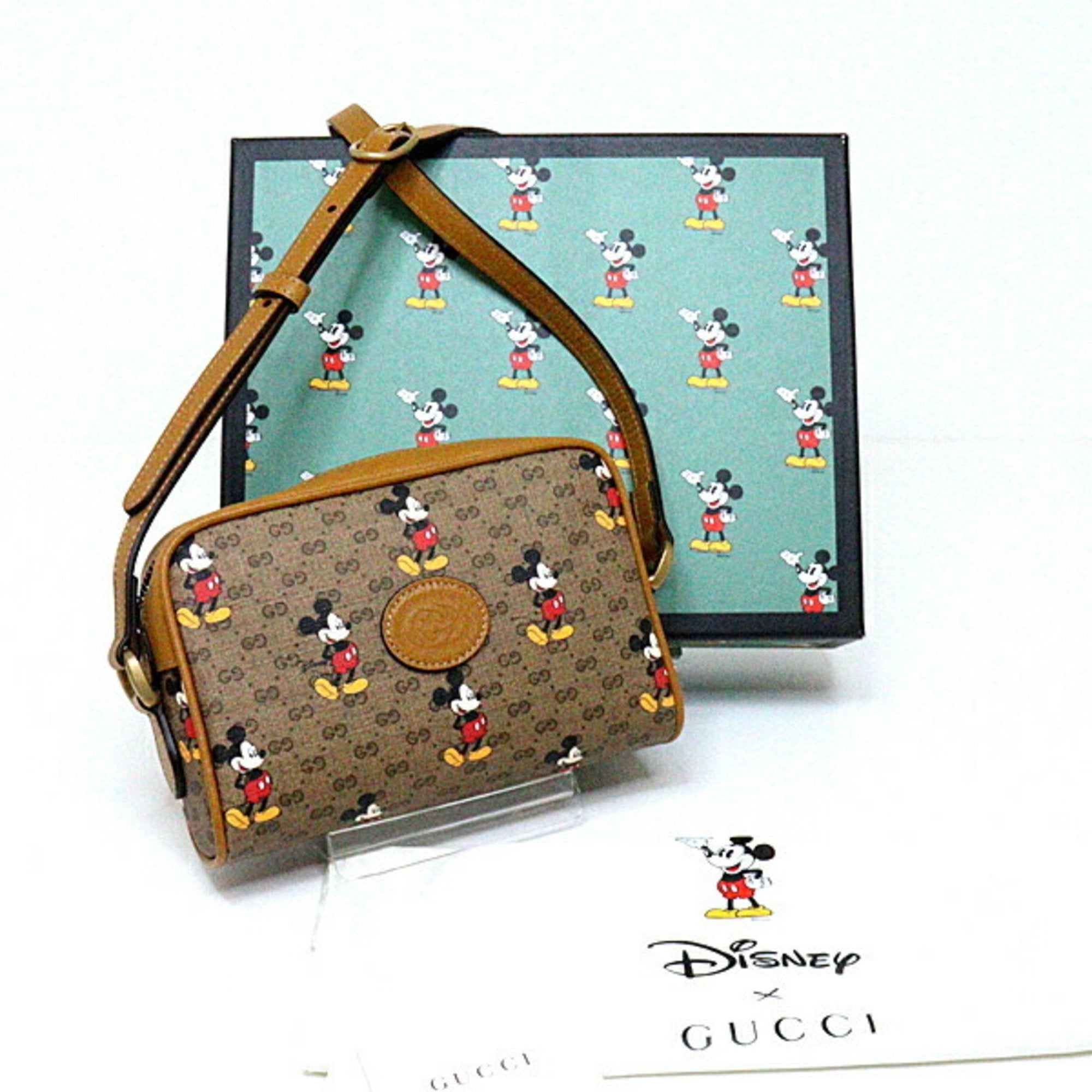 Gucci shoulder bag DISNEY x GUCCI Mickey Mouse collaboration 602536 be