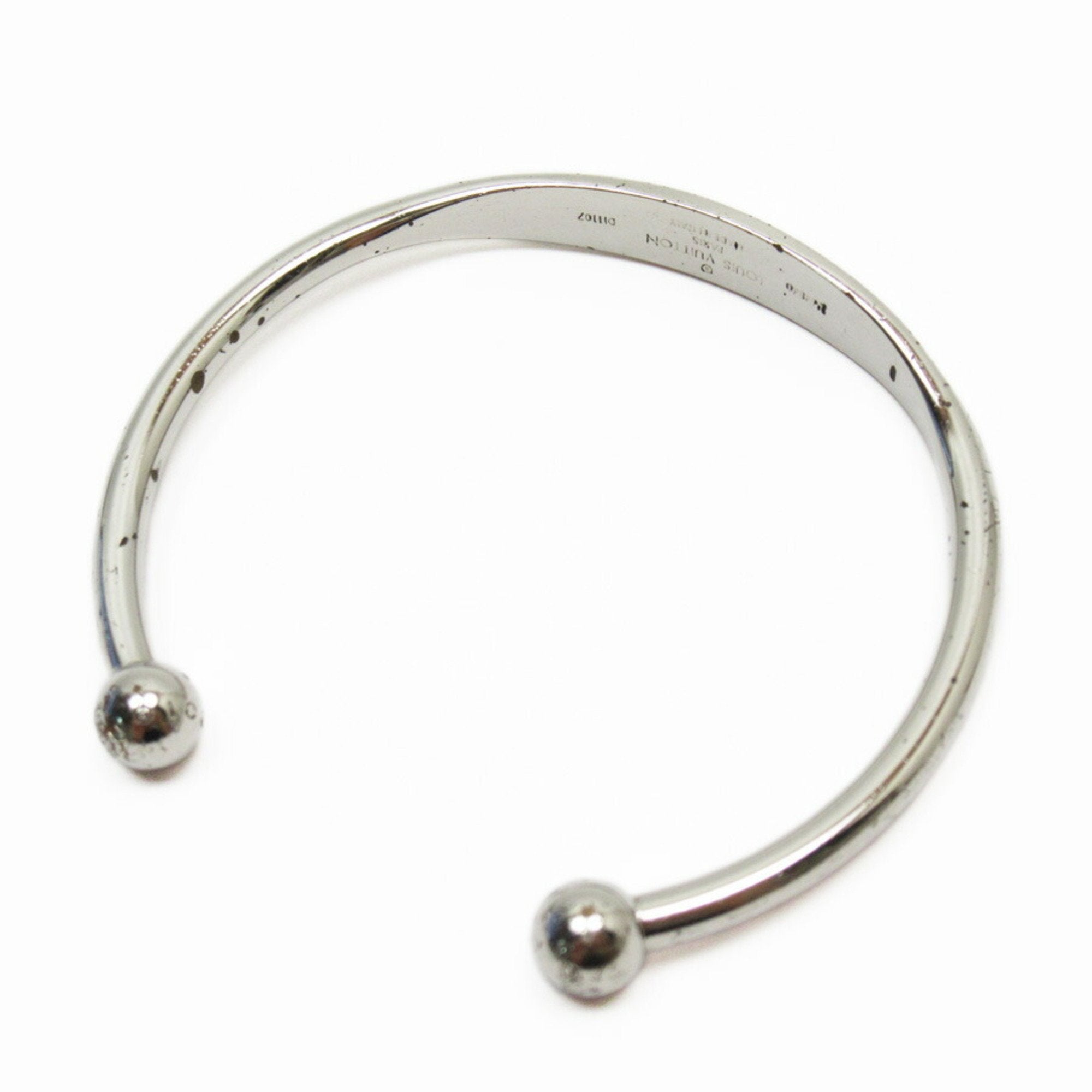 Louis Vuitton Jonk Monogram bracelet M64840 Color Silver Logo