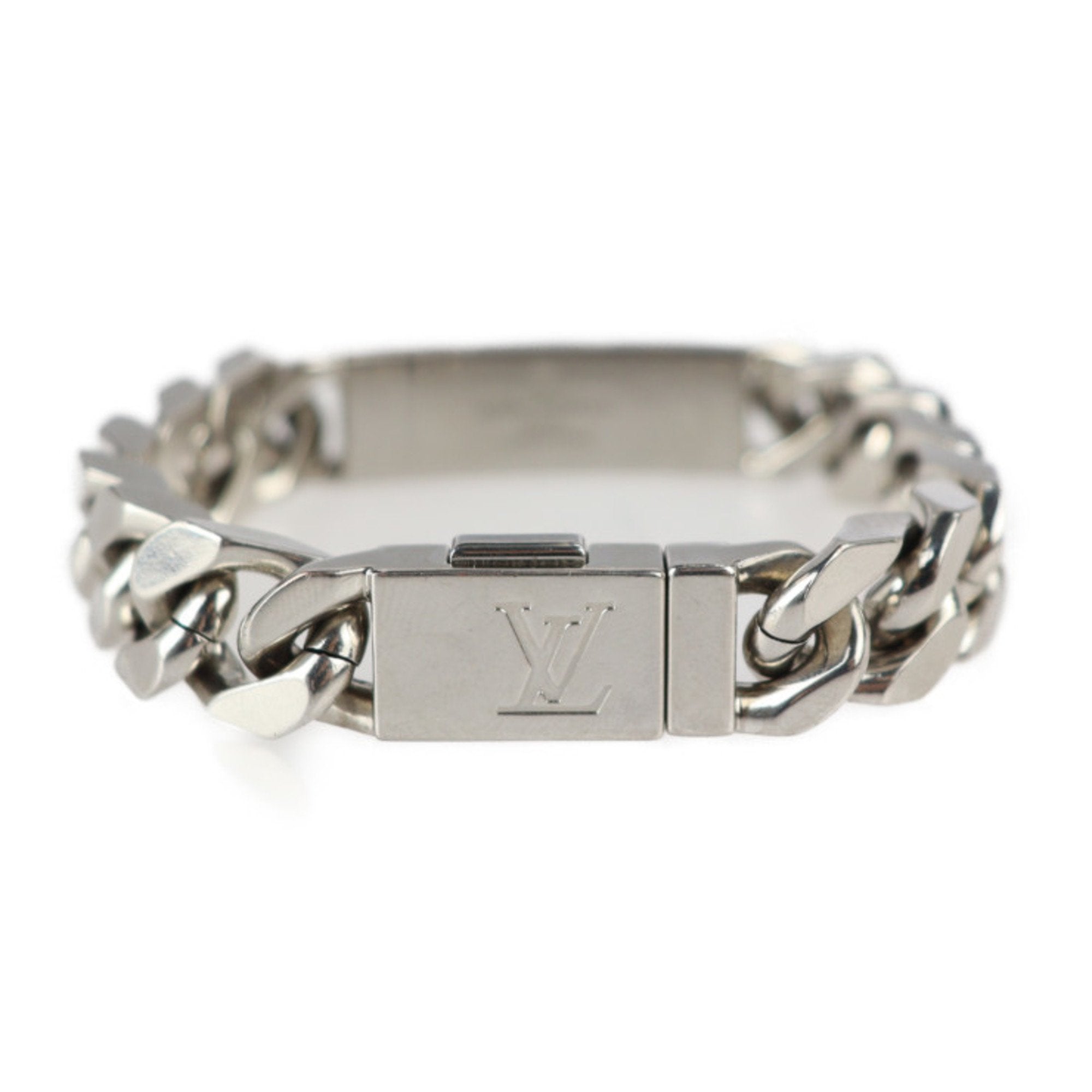 Shop Louis Vuitton Monogram chain bracelet (M00269) by BeBeauty