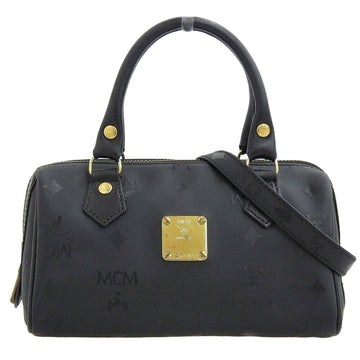 MCM Bag Shoulder Handbag Pouch Black