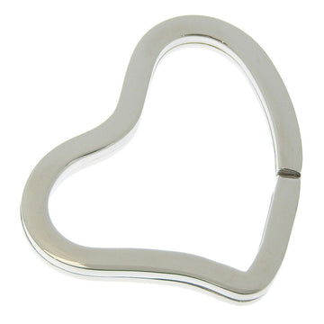 TIFFANY Key Ring Open Heart Elsa Peretti Silver 925 Women's Keychain