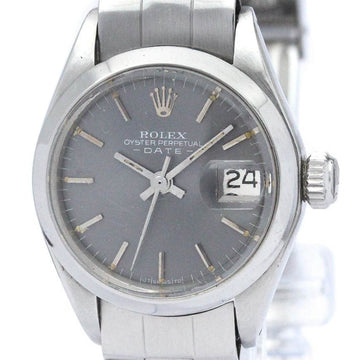 ROLEXVintage  Oyster Perpetual Date 6916 Steel Automatic Ladies Watch BF554401