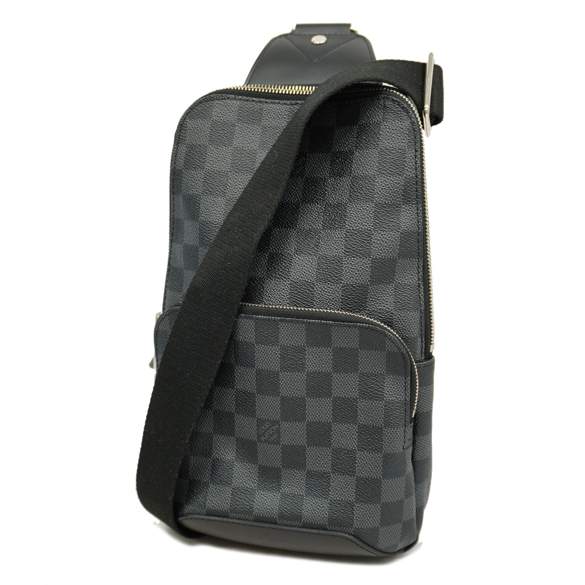 Louis Vuitton Damier Graphite Avenue N41719 Men's Fanny Pack,Sling Bag