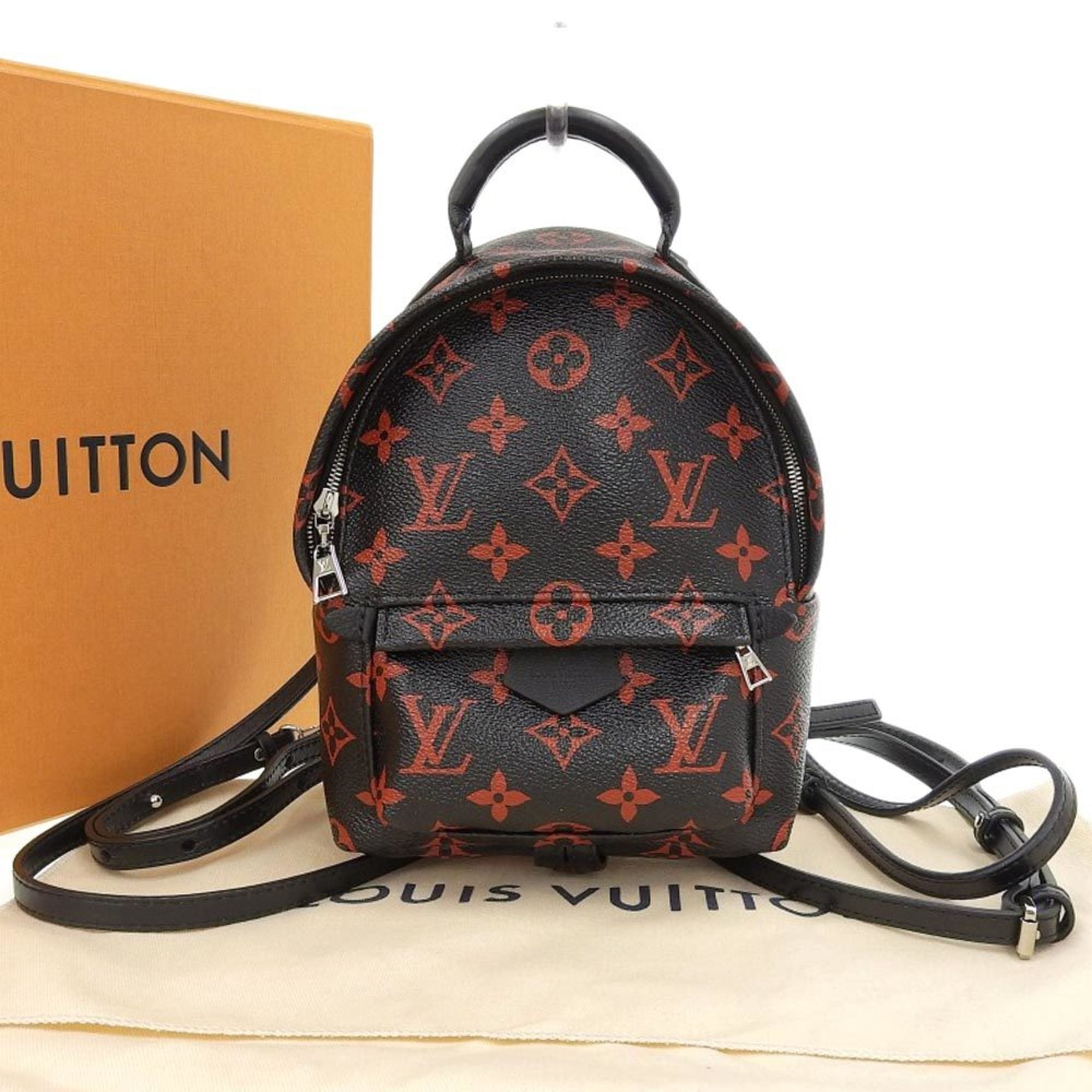 Louis Vuitton Monogram Enfra Rouge Palm Springs MINI M41457 Backpack