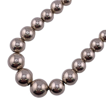 TIFFANY&Co.  Hardware Ball Necklace 925 28.4g Silver Women's