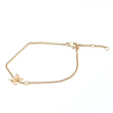 LOUIS VUITTON Bracelet Ideal Blossom LV Q95595 Pink Gold [18K] Diamond Charm Bracelet Pink Gold