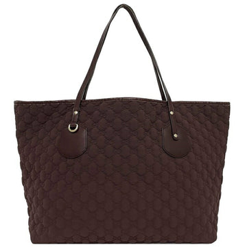 Gucci Tote Bag Jolly Large Wine Red GG Neopren 211975 502752 Nylon Canvas GUCCI Ladies Handbag