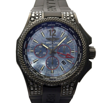 BREITLING Bentley GMT Light Body World Limited 100 VB0432AU/BE25 Black Dial Watch Men's