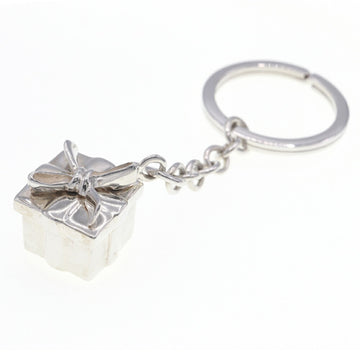 TIFFANY key ring SV 925 sterling silver ladies holder box motif bag charm  & Co.