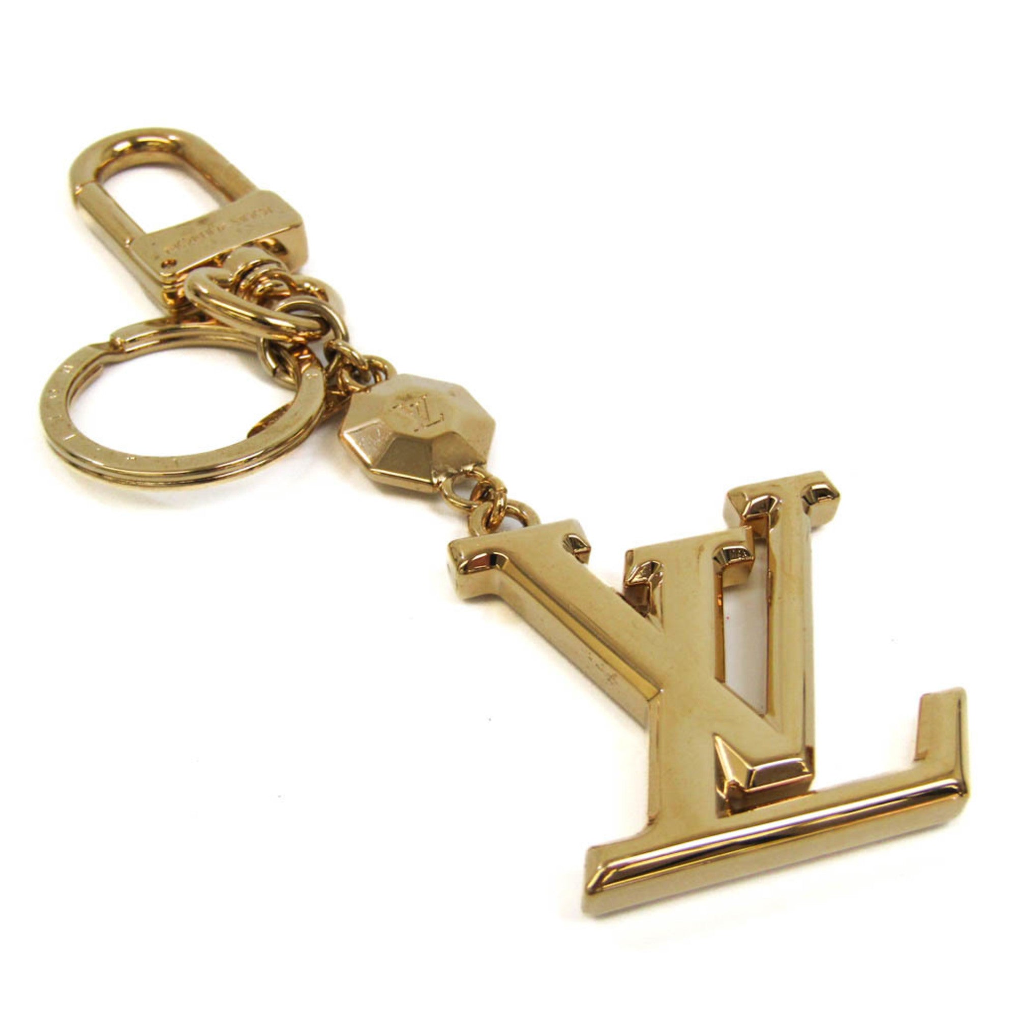 LOUIS VUITTON Louis Vuitton key holder LV facet ring charm M65216