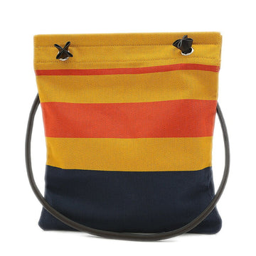 Hermes Aline Rocabar Shoulder Bag Canvas Multicolor