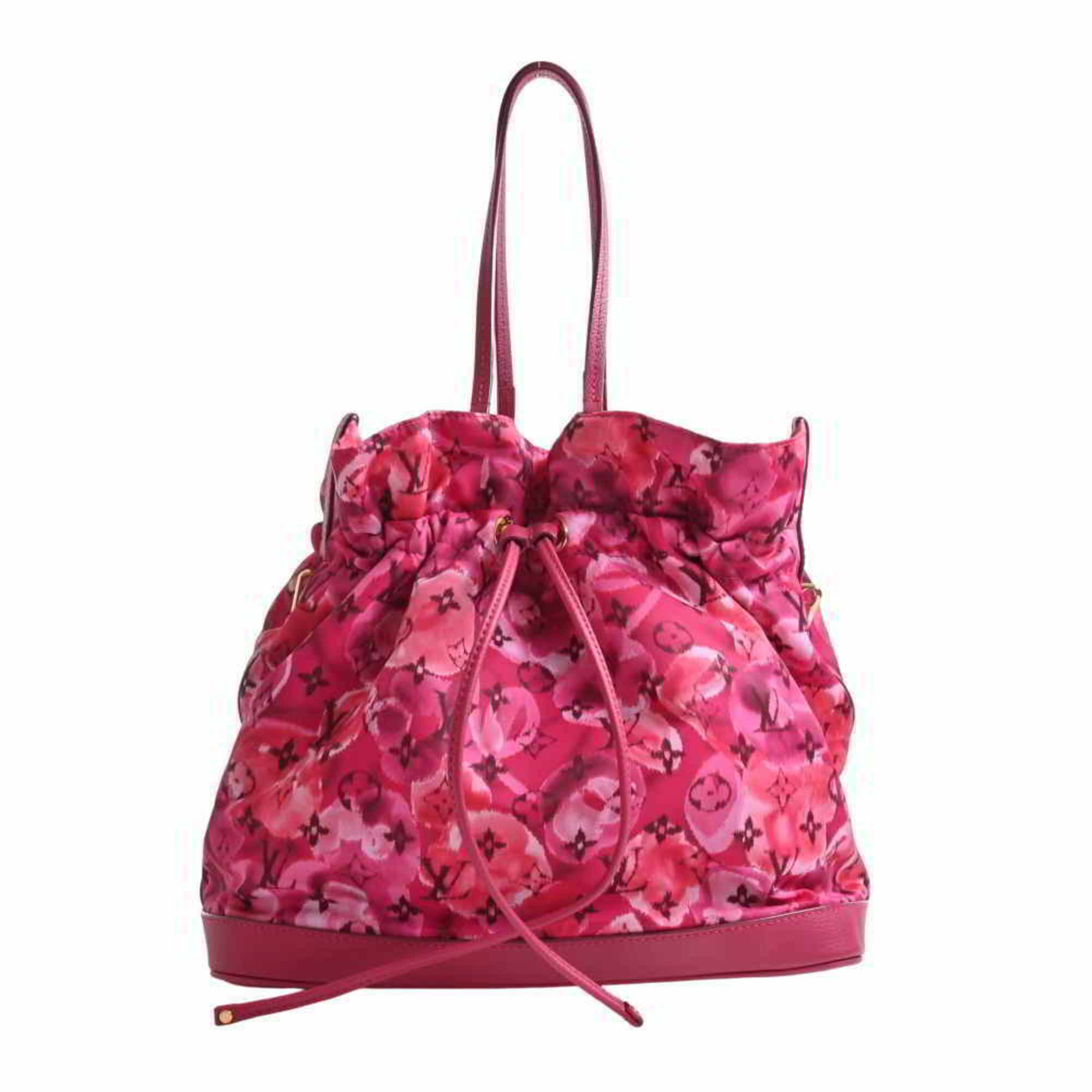 Louis Vuitton, Bags, Louis Vuitton Auth Ikat Fo43 Tote Shoulder Handbag  Bag Floral Pink Lv Flower