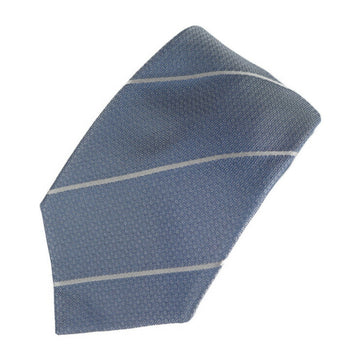 LOUIS VUITTON Necktie Silk Blue Stripe