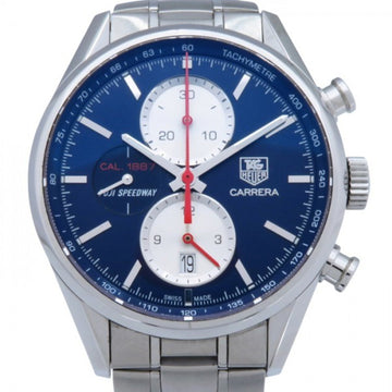 TAG HEUER Carrera 1887 Chronograph Japan Limited CAR211B.BA0724 Blue Dial Watch Men's