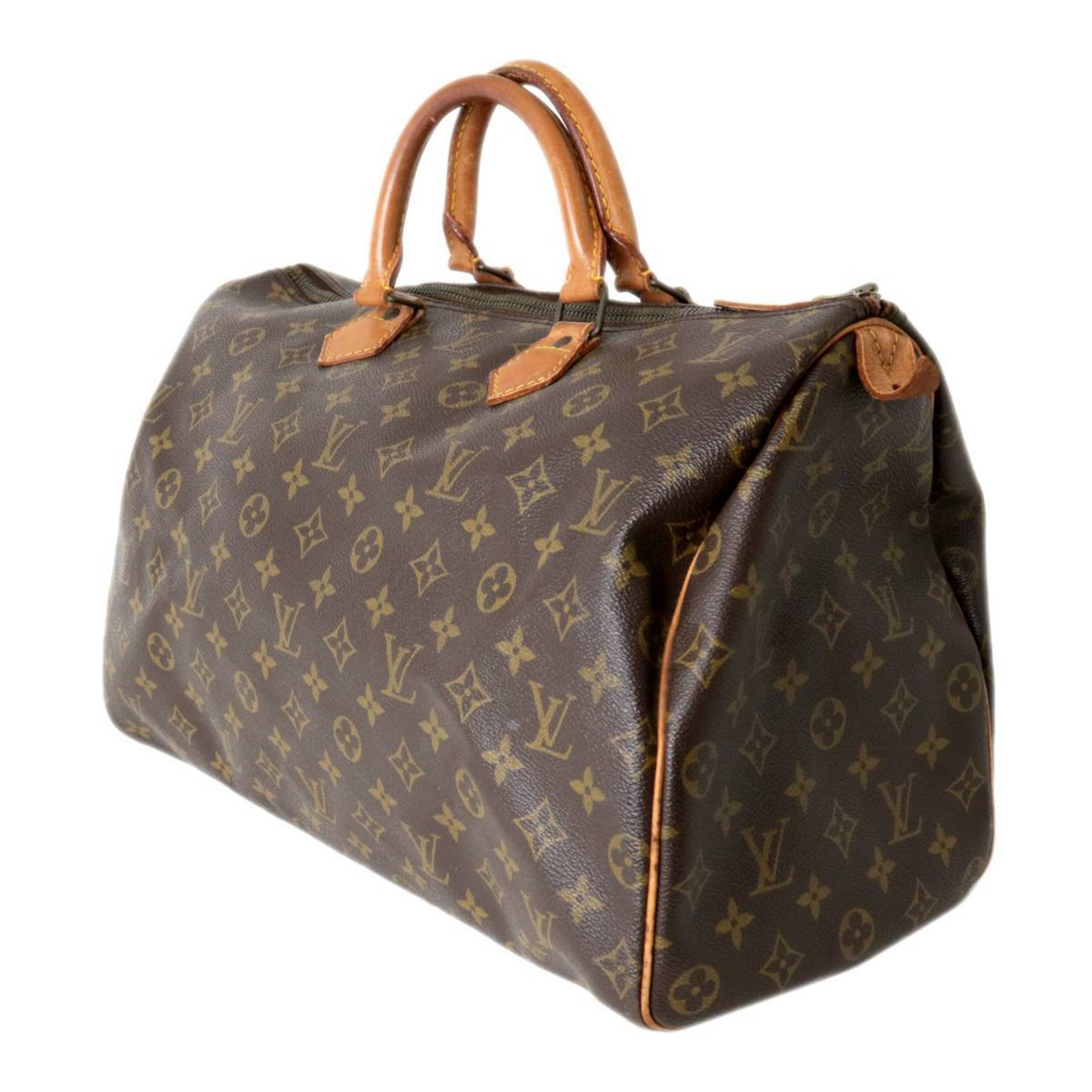 Authentic Louis Vuitton Monogram Mini Speedy Hand Bag Boston Bag M41534 Used  F/S